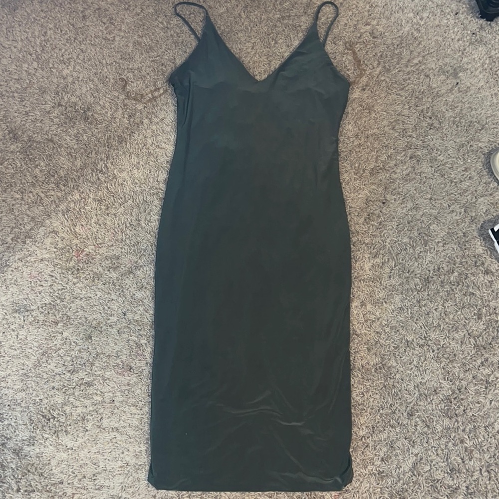 Green fashion nova dress